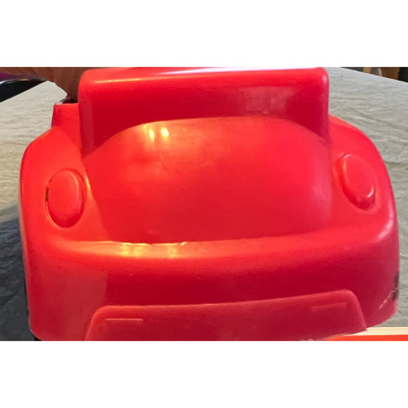 Pink convertible sports car black interior Barbie size - Picture 4 of 5